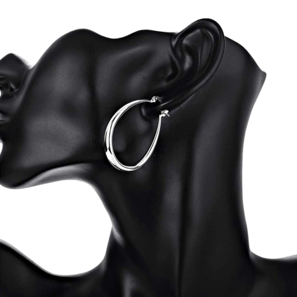 Sterling Silver Hoops